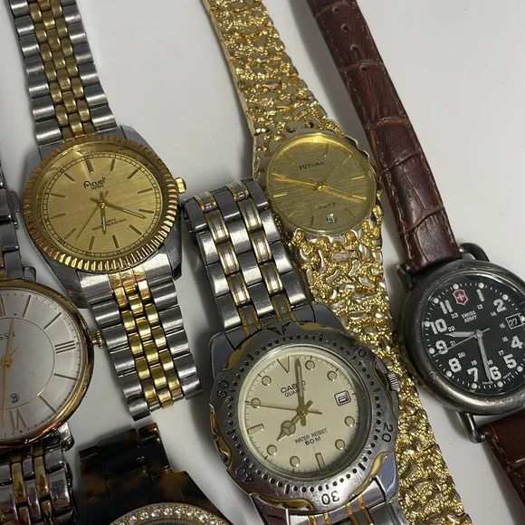 Mens Watches Lot bundle 8 total High End !!!